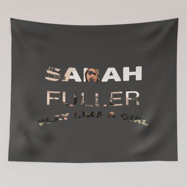 Item preview, Sarah Fuller - Play Like a Girl Artwork designed and sold by Ideas-Heaven.