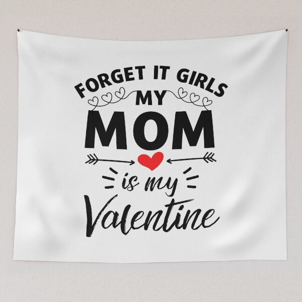 Item preview, My Mom is my valentine,Boy love mom valentine,Valentine gift for mom shirt.  designed and sold by Babe3955.