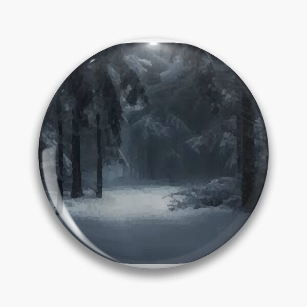Item preview, Snowy forest designed and sold by Golden Goat King.
