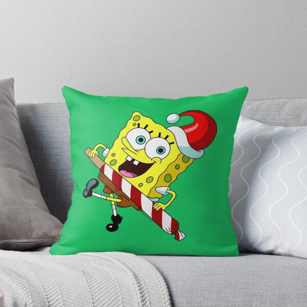 Item preview, Christmas Spongebob Holding Weed Joint Cannabis Cartoon Art  designed and sold by p0tstitute.