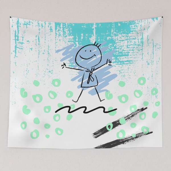 Item preview, Abstract body people hand drawing line icon  designed and sold by chrstdnl.