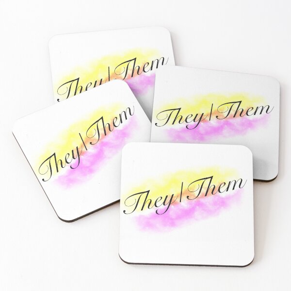 Item preview, They/Them designed and sold by Friend of Frogs.