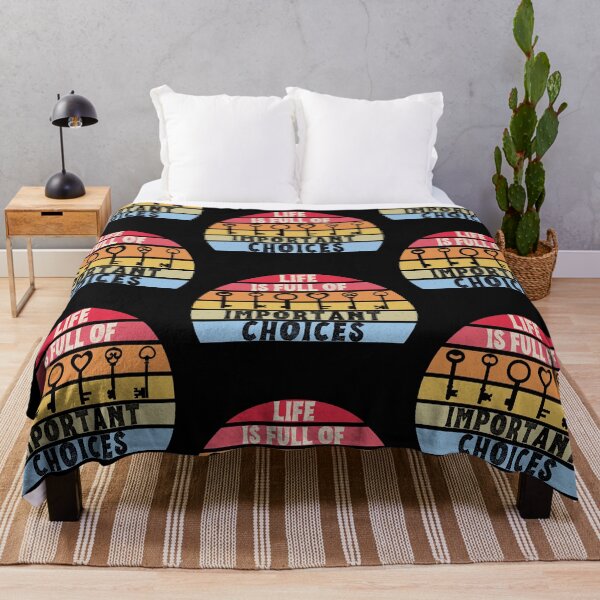 Item preview, Life is full of Important Choices, Vintage Sunset Design designed and sold by AmazingEcraft.