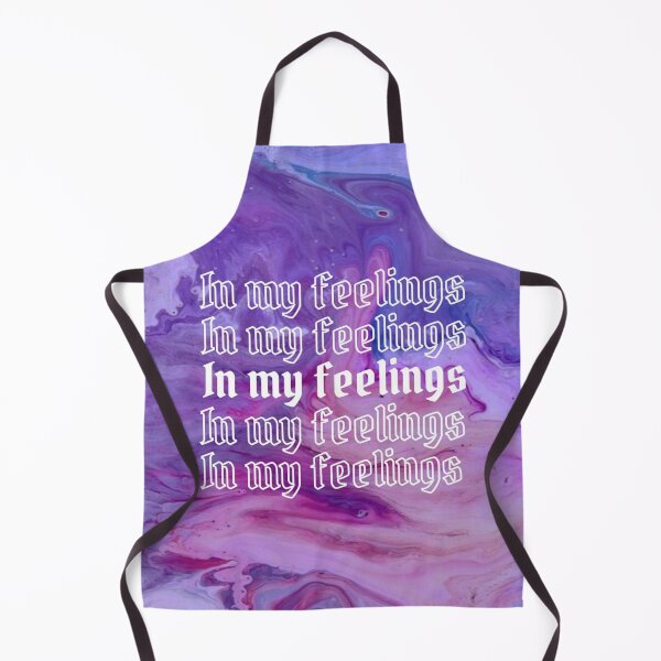 Item preview, IN MY FEELINGS purple swirl designed and sold by MNCO.