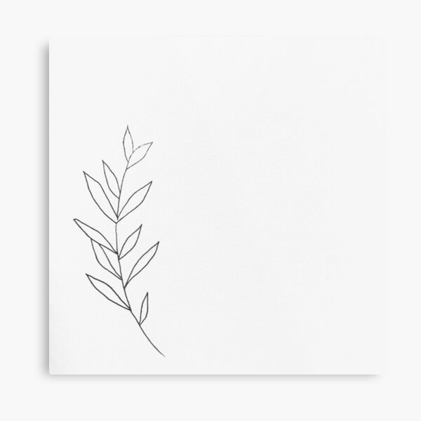 olive branch Metal Print