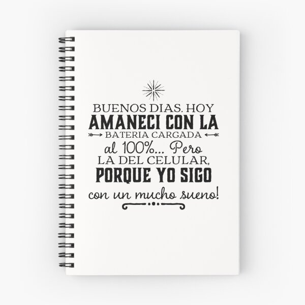 Item preview, Buenos dias. Hoy amaneci con la bateria cargada al 100%.. designed and sold by Elena's Shop.