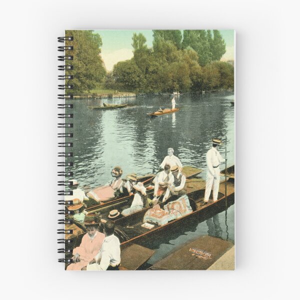 Item preview, British rowing history, 1890s River Thames from Molesey Lock designed and sold by aapshop.