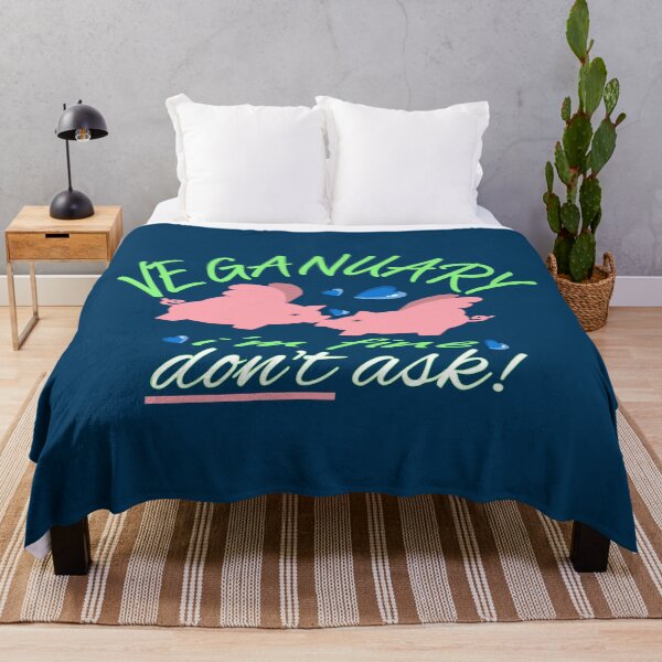 Item preview, Veganuary January i'm fine don't ask! designed and sold by vibeno1.