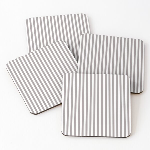 Item preview, Stripes - Gray and White designed and sold by AlteredAtelier.