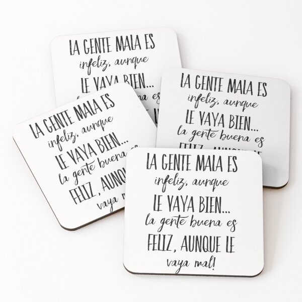 Item preview, La gente mala es infeliz, aunque le vaya bien...  designed and sold by Elena's Shop.