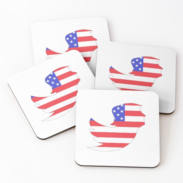 Item preview, trump twitter bandera de estados unidos designed and sold by DevMetal.