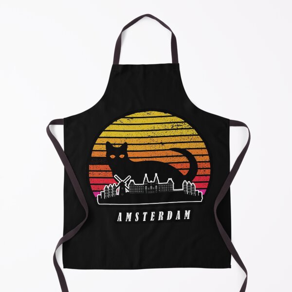 Item preview, Amsterdam skyline Cat Newyear designed and sold by Snootstore.