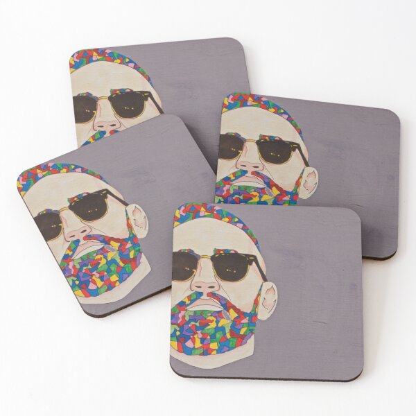 Item preview, Pop Art Colored Beard Cool designed and sold by BhARTi Taylor.
