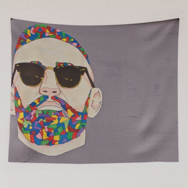 Item preview, Pop Art Colored Beard Cool designed and sold by BhARTi Taylor.