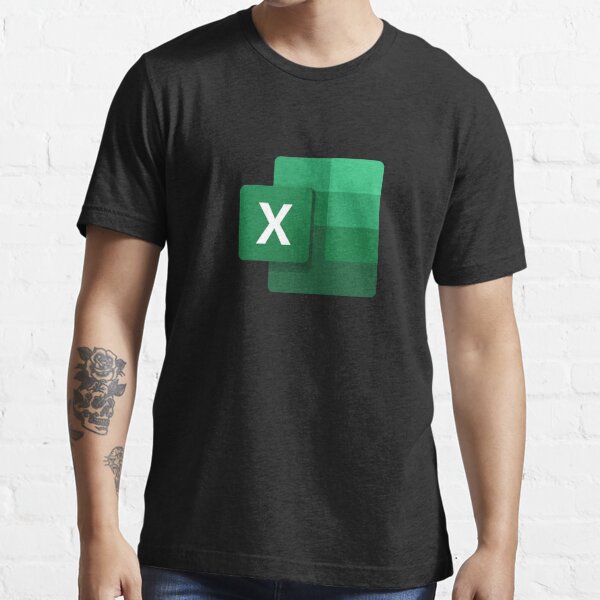 Excel T Shirt For Sale By Aburnell Redbubble Microsoft T Shirts Office T Shirts