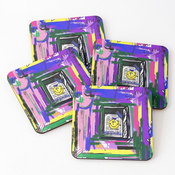 Item preview, colorful smile designed and sold by AssemblageNY.