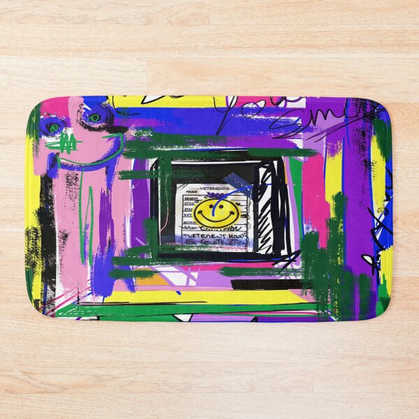 Item preview, colorful smile designed and sold by AssemblageNY.