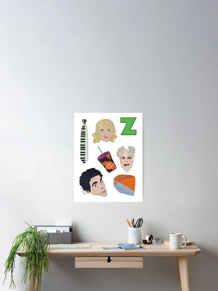 Thumbnail 2 of 3, Poster, Really Really Ridiculously Good Looking Pattern designed and sold by Frannotated.