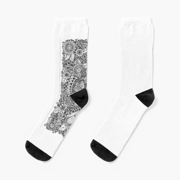 Ornamentation, Floreal Socks