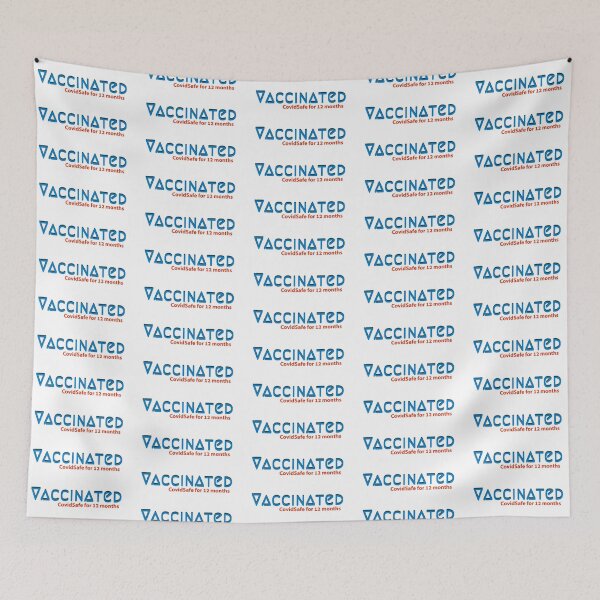 Item preview, Vacunado - Covid Safe durante 12 meses designed and sold by simpleones.