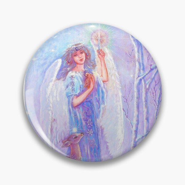 Item preview, GUARDIAN ANGEL OF WINTER designed and sold by Judy Mastrangelo.