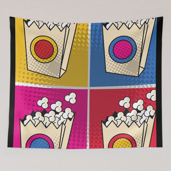 Aperçu de l'œuvre Pop Art Pop Corn créée et vendue par BhARTi Taylor.