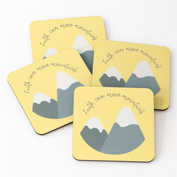 Item preview, Faith Can Move Mountains designed and sold by plocreative.