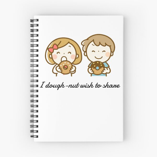Item preview, I dough-nut wish to share! designed and sold by teez4dayz.