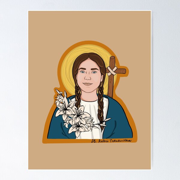 St. Scholastica  Poster for Sale by mfrancescon13