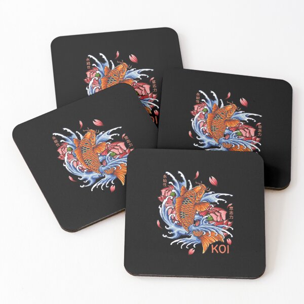 Item preview, Koi Asian Fish - Japanese Icons designed and sold by ManiaTeec.