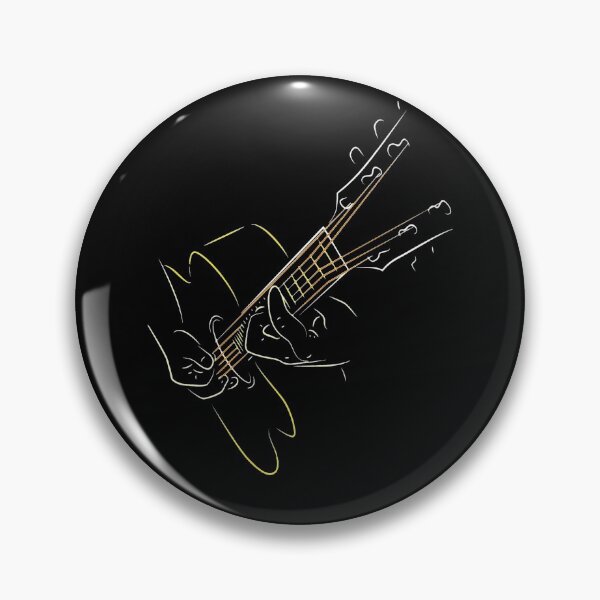 Item preview, Playing Acoustic Guitar designed and sold by designbychow.