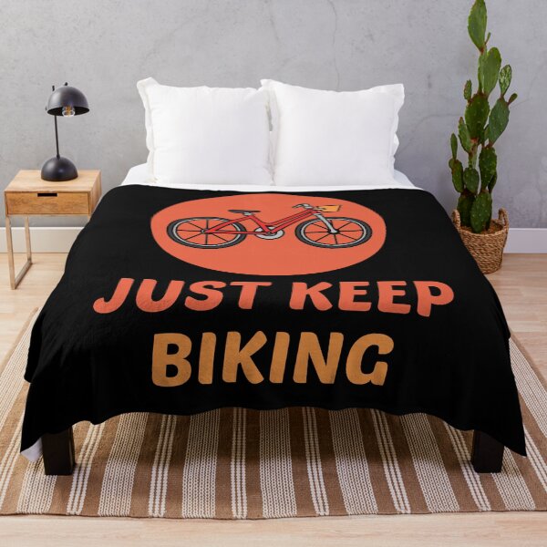 Item preview, just keep biking designed and sold by shaheergraphic.