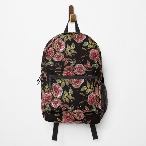 Item preview, Embroidery wild roses seamless pattern designed and sold by matrioshka.
