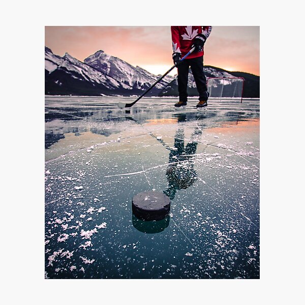 Canadian Winter Sunrise Photographic Print