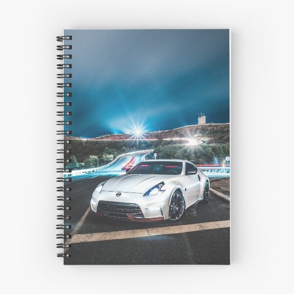 Item preview, white 370z nismo parked with light streaks designed and sold by erikallen920.
