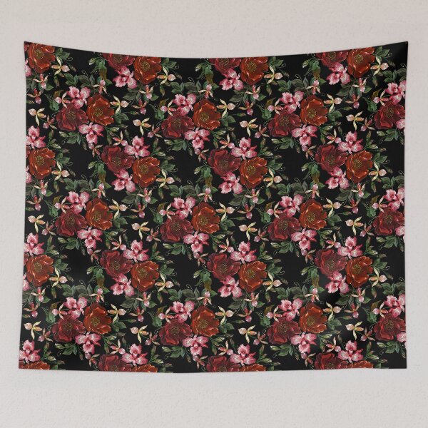 Item preview, Red roses and orchids flowers designed and sold by matrioshka.