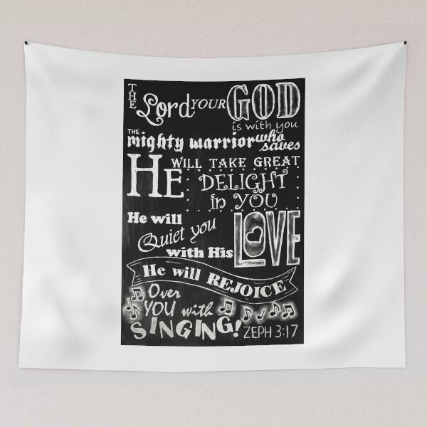 Item preview, He will rejoice over you with singing! designed and sold by rgraphix.