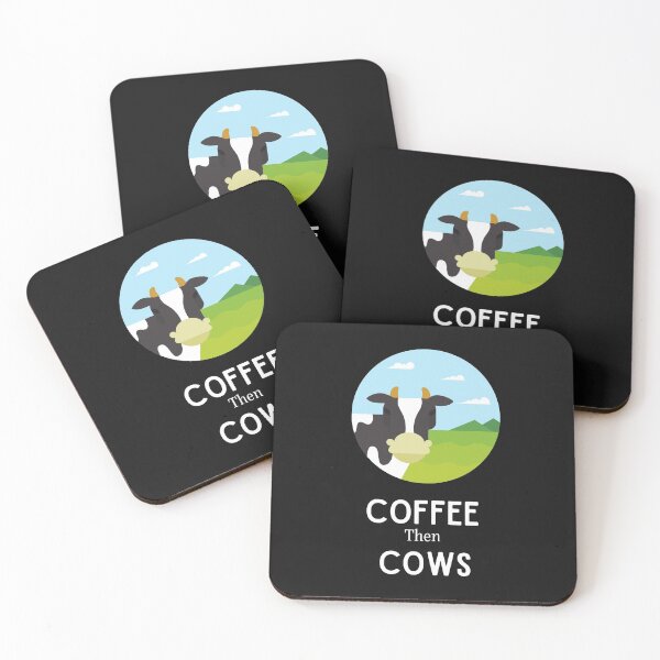 Item preview, Coffee then Cows designed and sold by Lorie Data.