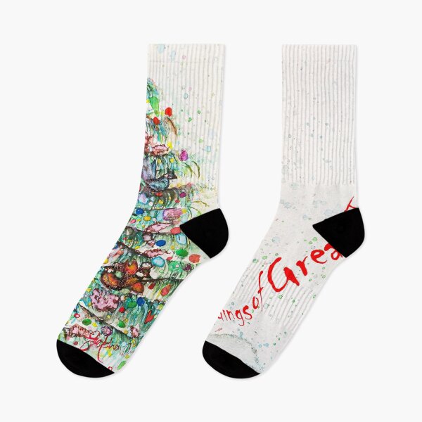 Item preview, Gretchen Ann's Tree of Christmas Watercolor Joy designed and sold by gretchenann.