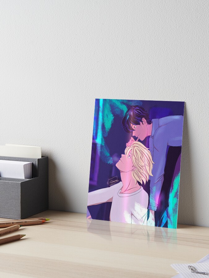 Banana Fish - Ash Lynx and Eiji Okumura Art Board Print for Sale