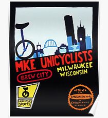 MKE Unicyclists Poster
