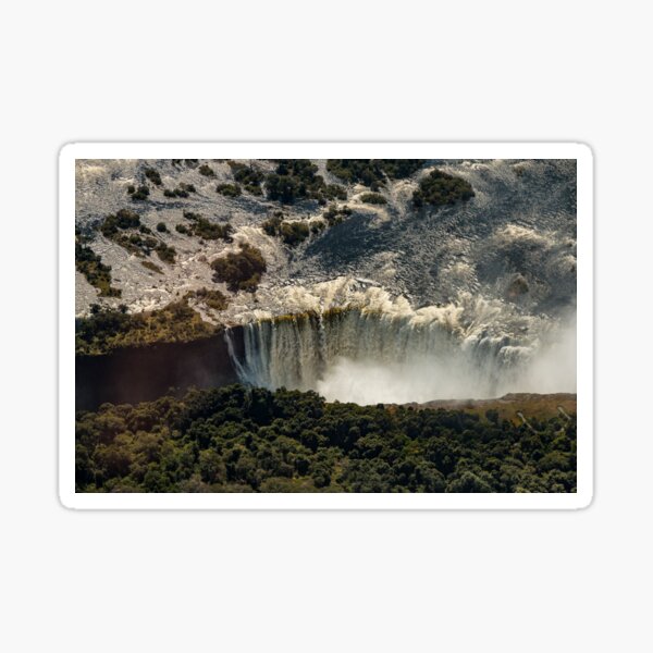 Victoria Falls from the Air 2 Sticker