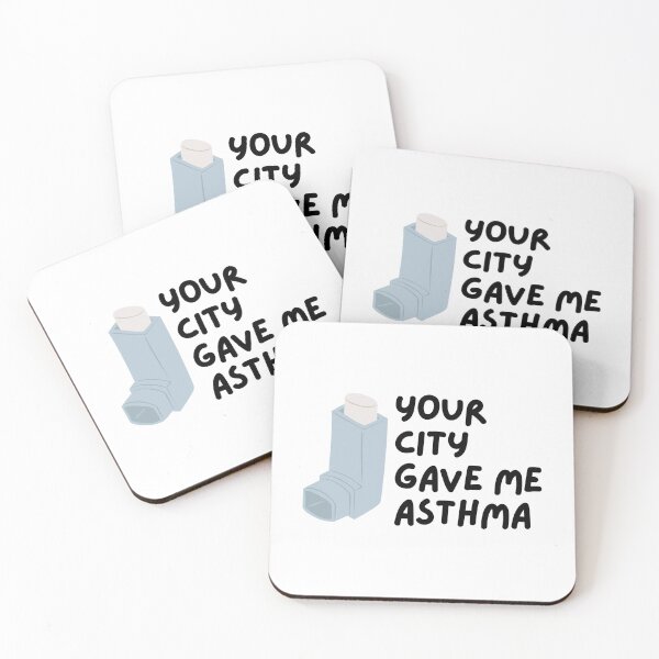 Item preview, Your City Gave Me Asthma designed and sold by pintsandquarts.