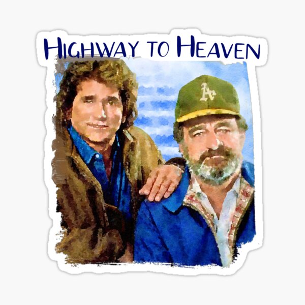 "Highway to Heaven " Sticker for Sale by DNiceGirl Redbubble