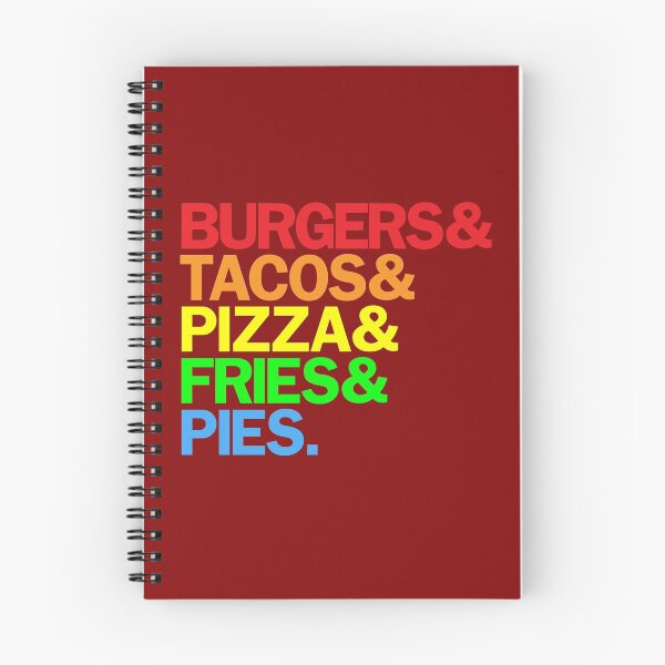 Artikelvorschau, Burger und Tacos und Pizza und Pommes und Kuchen entworfen und verkauft von RRiDesigns.
