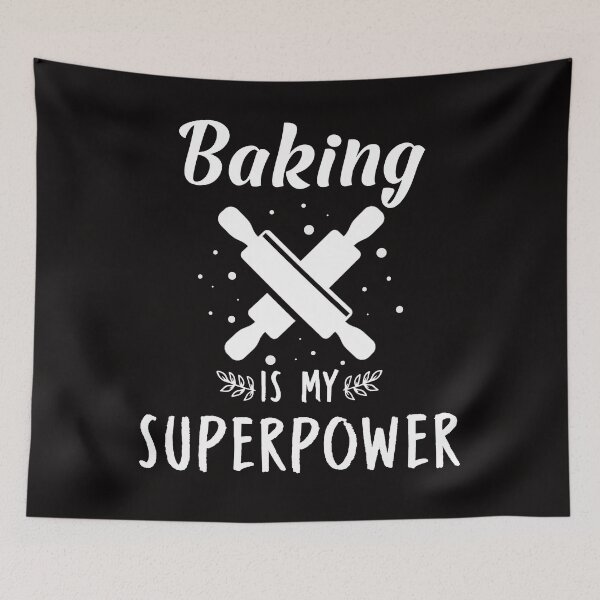Item preview, Hornear es mi superpoder, regalo divertido de panadero, regalo para panaderos, regalo divertido de chef, regalo para amantes de la cocina horneada designed and sold by Majesticoo.