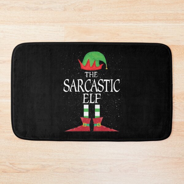 Artikelvorschau, Sarcastic Elf Family Matching Weihnachtsgruppe Lustiges Geschenk entworfen und verkauft von Teejamson.
