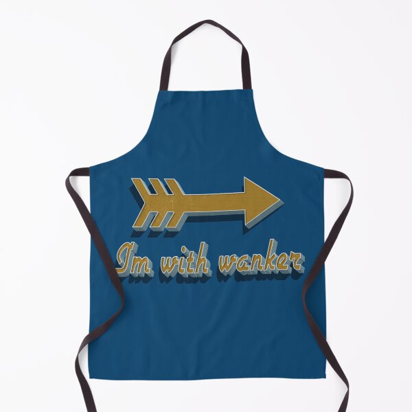 Item preview, I'm With Wanker! designed and sold by CitizenAwear.