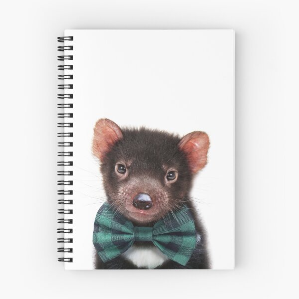 Item preview, Baby Tasmanian Devil With Bow Tie, Baby Animals Art Print by Synplus designed and sold by synplus.