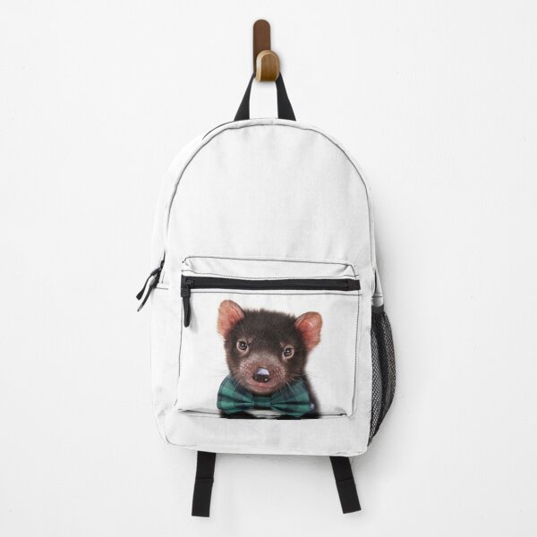 Item preview, Baby Tasmanian Devil With Bow Tie, Baby Animals Art Print by Synplus designed and sold by synplus.